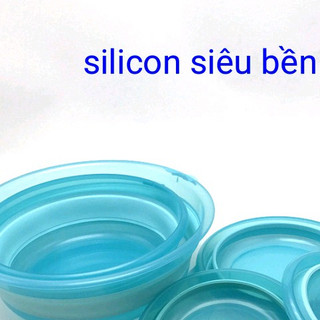 bát trộn mồi câu cá silicon cao cấp