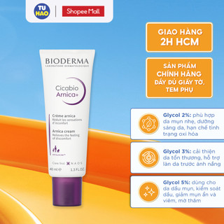 Kem dưỡng Bioderma Cicabio Creme phục hồi làm dịu da kích ứng 40ml