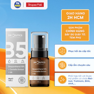 Serum b5 drceutics cấp ẩm và phục hồi da dr ceutics basic b5/ dexpanthenol 10% + centella extract + ha 30ml - từ hảo