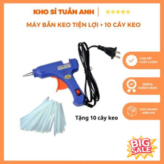 Máy Bắn Keo Nến Silicon Máy 20W Và 10 Cây Keo - Sửa Chữa Gia Đình
