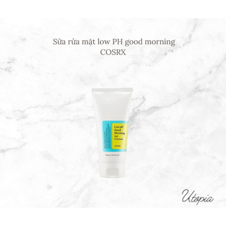 Sữa rửa mặt Cosrx low PH good morning (mẫu mới)