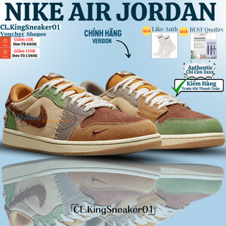 Giày _ JD 1 Zion _Williamson  Màu Nâu(JD Đầu Lâu)- Bản Best (Quảng Châu) Full Bill Box Hãng