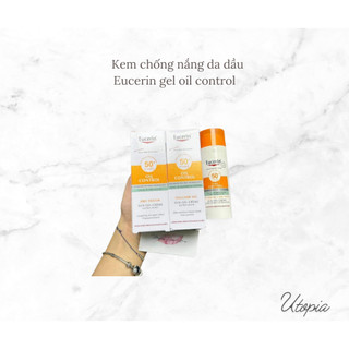 Kem chống nắng eucerin dạng gel cream oil control