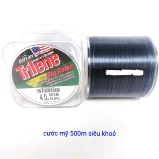 cước câu cá TRILINE 500M cước mỹ tàng hình siêu tải