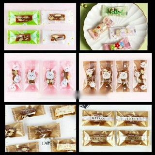 Túi đựng kẹo nougat hàn miệng ,set 100 cái