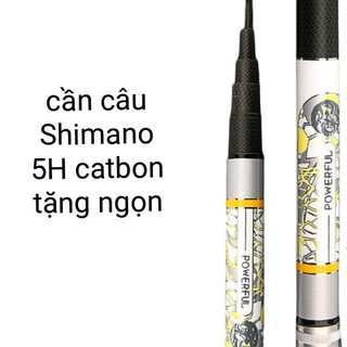 cần câu tay shimano 5H yua mikami đẹp siêu thực tặng ngọn phụ