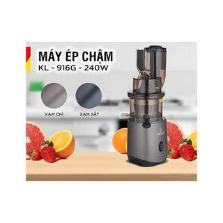 Máy ép chậm trái cây kieler kl-916g, dung tích 0.5l, máy ép hoa quả xuất xứ đức công suất mạnh 240w