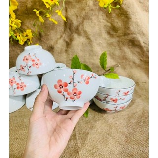 (Hàng đẹp - Giá rẻ ) Bộ 10 bát ăn cơm Bát Tràng