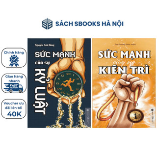 Sách - Combo 2 Cuốn - Sức Mạnh Của Kỷ Luật & Sức Mạnh Của Sự Kiên Trì - SBOOKS