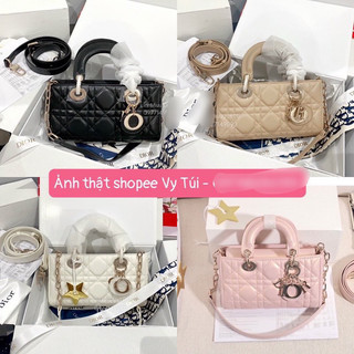 Túi đi.ô Size 22 tag vàng hồng bản Súp sịn kèm 2 lớp box
