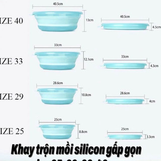 bát trộn mồi câu cá silicon cao cấp