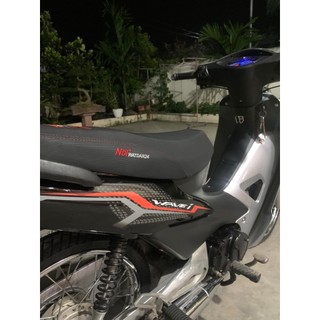 DÀN ÁO WAVE A 50-100CC BẠC PHỐI ĐEN NHỰA CAO CẤP LÒNG TRẮNG ko gồm đèn