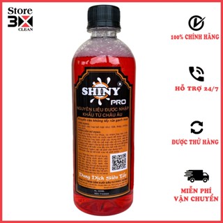 Nước Rửa Xe Không Chạm Shiny Chai 500ml Tẩy Cực Mạnh