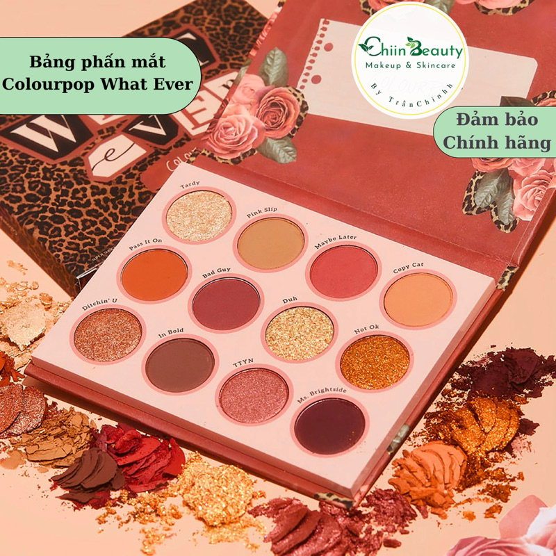 Thanh lý xước phấn - Bảng phấn mắt Colourpop What Ever