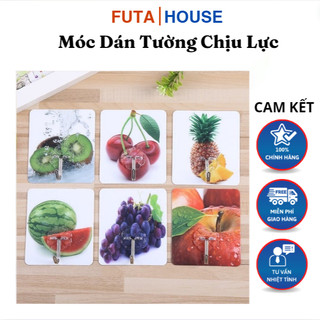 Móc dán tường treo quần áo chịu lực 3d họa tiết siêu bền siêu chắc đa năng