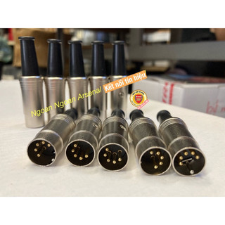 Jack rắc loa MIDI (Din) 5 chân, 7 chân chuẩn Đức. báo giá 1 cái