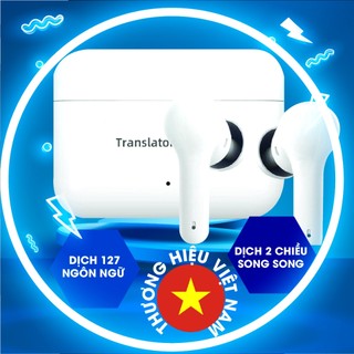 Tai nghe phiên dịch vtalk ear – tai nghe không dây dịch trực tiếp 40 ngôn ngữ