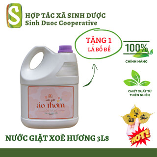 Nước giặt áo thơm - xòe hương 3,8 lít - hợp tác xã sinh dược