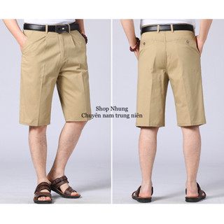 Quần Ngố Kaki Nam Trung Niên Chất Mềm Mịn Hàng Quảng Châu Ảnh Thật