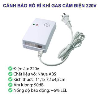 Máy báo rò rỉ khí gas V1, báo động có khí ga