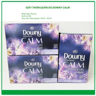 [ Fullbox ] Giấy thơm quần áo Downy Calm (tím)