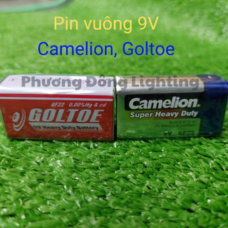 Pin 9V GOLTOE , Camelion giá sỉ GIÁ 2 VIÊN