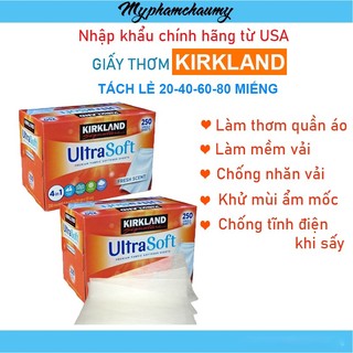 Giấy thơm quần áo kirkland của Mỹ
