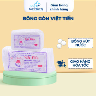 Bông gòn cuộn y tế việt tiến thấm hút nước mềm mịn dai dùng trong y tế nha khoa thẩm mỹ vệ sinh