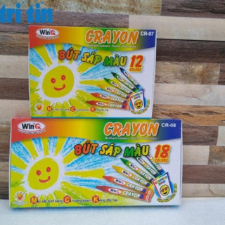 Bút Sáp Win 18 màu Bút Tô Màu Cho Bé[LÊ HƯNG]