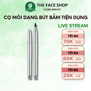 Cọ môi trang điểm dể sử dụng sang trọng gọn gàng The Face Shop One Touch Lip Brush