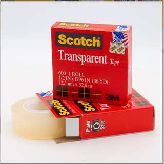 Băng keo 1 mặt 3M Scotch transparent 600 thử mực, thử sơn