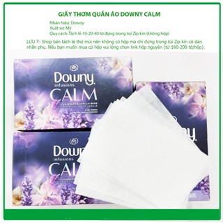 Giấy thơm quần áo Downy Calm (tím)