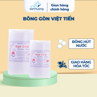 Bông gòn cuộn y tế việt tiến thấm nước mềm mịn dai dùng trong y tế nha khoa thẩm mỹ vệ sinh