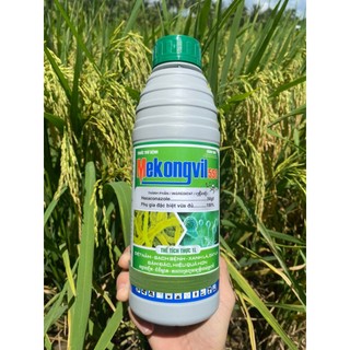 Trị nấm bệnh cây trồng - mekong vil 5sc_1 lít - đánh bay nấm bệnh, dưỡng cây, xanh lá