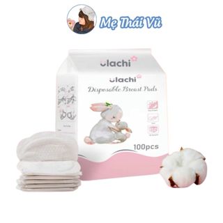 Miếng lót thấm sữa Ulachi - bịch 100 miếng, siêu thấm hút, thoải mái MẸ THÁI VŨ