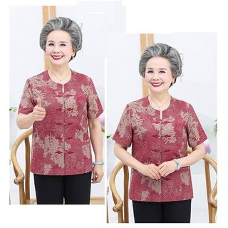 Áo sơ mi cao cấp người già trung niên cho bà cho mẹ đi chơi, đi tiệc