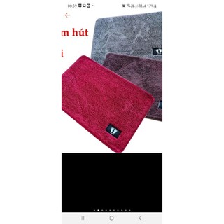 Thảm lau chân siêu thấm 40cm x 60cm Loại 1 dầy