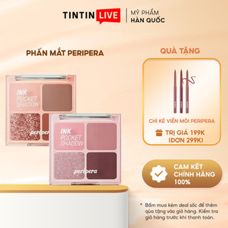 Phấn Mắt 4 Ô Peripera Ink Pocket Shadow Palette (6.4g) - TinTin Live