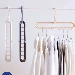 MÓC TREO QUẦN ÁO, MÓC TREO ĐỒ 9 Ô ĐA NĂNG