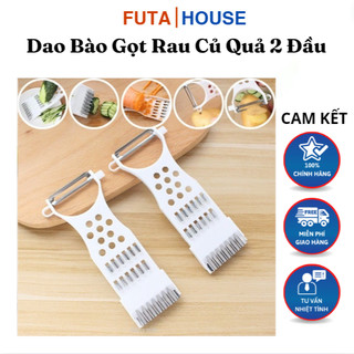 Dao bào gọt rau củ quả trái cây 2 đầu đa năng