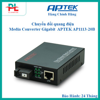 Chuyển đổi quang điện Media Converter ApTek AP100-20B - Hàng Chính Hãng ( Bảo Hành 2 Năm)