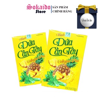 Thạch Dứa Cần Tây collagen Giảm Cân nhanh hiệu quả cấp tốc an toàn không phải thuốc