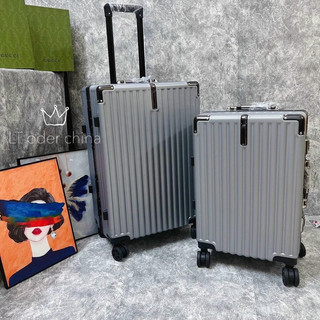 Vali kéo bo góc du lịch Size 20-24 xách tay cao cấp vân sọc dọc nhựa dẻo ABS/PC chống va đập - SHIP HỎA TỐC
