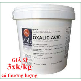 [1KG] Bột Chanh Tẩy Rửa Công Nghiệp, Tẩy Trắng Quần Áo Mốc Ố vàng, axit oxalic, acid oxalic, bột oxalic tẩy rỉ