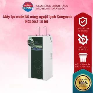 Máy lọc nước RO Kangaroo KG10A3 nóng lạnh 10 lõi - Bảo hành chính hãng