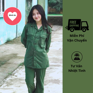  Bộ quần áo thực tập dụng cụ học tập biểu diễn cho Học Sinh Sinh Viên bảo hộ lao động 