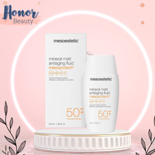 [Mẫu mới 2024] [ Chính Hãng] Kem chống nắng Mesoestetic chống lão hóa spf 50 50ml