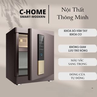 Két Sắt Vân TayDELI, Két Sắt điện tử khóa vân tay,khóa số,khóa cơ,an toàn chống cháy,tủ két sắt gia đình,văn phòng