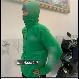 Áo khoác brap chống nắng _ chất vải thun thoáng mát