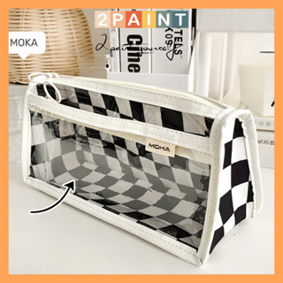 Túi Bút Caro Basic Phong cách Hàn Quốc Xinh Xắn 2Paint